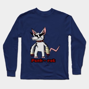 Punk-rat Long Sleeve T-Shirt